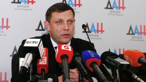 Head of the self-proclaimed Donetsk People's Republic (DPR) Alexander Zakharchenko - Sputnik Молдова