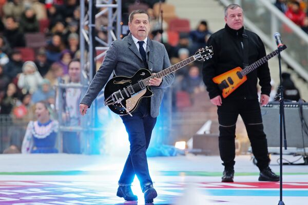 Concert de Ziua Unității Naționale a Rusiei la Moscova. Trupa Liubă Concert de Ziua Unității Naționale a Rusiei la Moscova. Trupa Liubă - Sputnik Moldova