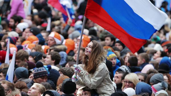 Митинг-концерт Россия объединяет! - Sputnik Moldova