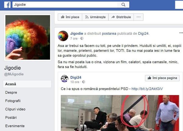 Postare Facebook, captură ecran Postare Facebook, captură ecran - Sputnik Moldova-România