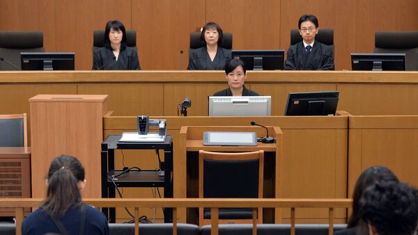 Заседание суда по делу Тисако Какэхи в Киото, Япония. 7 ноября 2017 - Sputnik Moldova-România