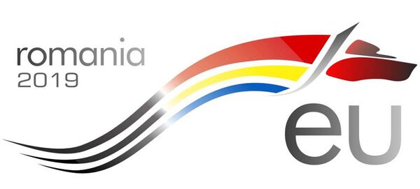 Lupul dacic, logo-ul României pentru preşedinţia UE din 2019 Lupul dacic, logo-ul României pentru preşedinţia UE din 2019 - Sputnik Moldova-România