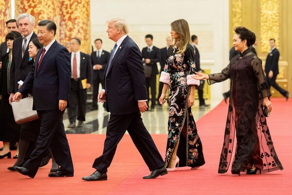 Трамп в Китае - Sputnik Молдова
