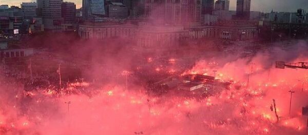 Marș de Ziua Independenței în Polonia Marș de Ziua Independenței în Polonia - Sputnik Moldova