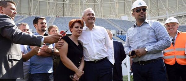 Liviu Dragnea și Olguța Vasilescu - Sputnik Moldova-România
