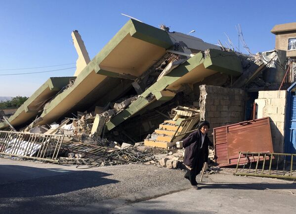 Землетрясение на ирано-иракской границе - Sputnik Молдова