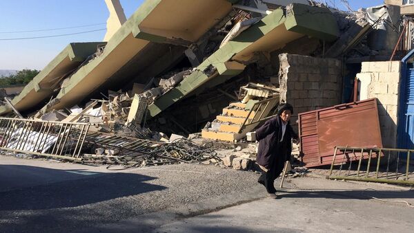Землетрясение на ирано-иракской границе - Sputnik Moldova-România