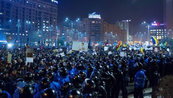 Proteste în București, 2017 - Sputnik Moldova-România