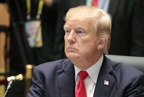 Президент США Дональд Трамп на первом рабочем заседании лидеров экономик форума АТЭС Президент США Дональд Трамп на первом рабочем заседании лидеров экономик форума АТЭС - Sputnik Молдова