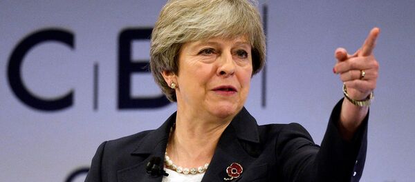 Премьер-министр Великобритании Тереза Мэй - Sputnik Молдова