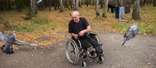 Инвалид на коляске - Sputnik Молдова