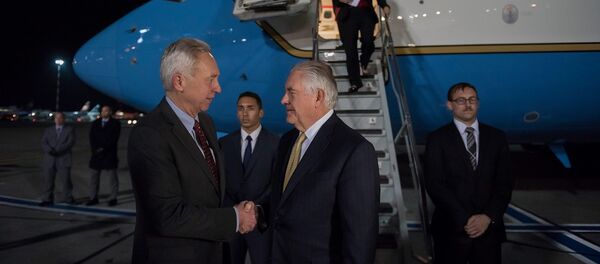 Rex Tillerson și Hans Klemm - Sputnik Moldova-România