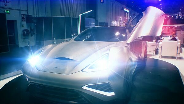 Титановый суперкар за 2,5 миллиона евро показали на автосалоне в Дубае - Sputnik Молдова
