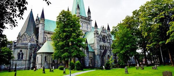 Нидаросский собор, Норвегия Нидаросский собор, Норвегия - Sputnik Молдова