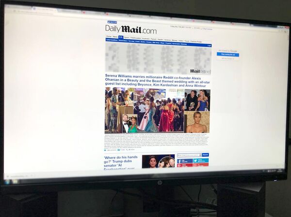 Свадьба Серены Уильямс и Алексиса Оганяна - Sputnik Молдова