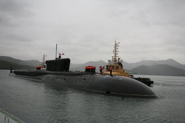 Le sous-marin «Alexandre Nevski» du projet 955 «Boreï» - Sputnik Moldova-România
