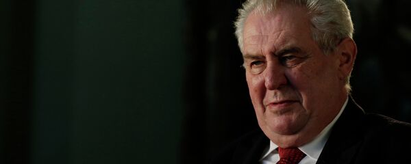 Milos Zeman - Sputnik Moldova-România
