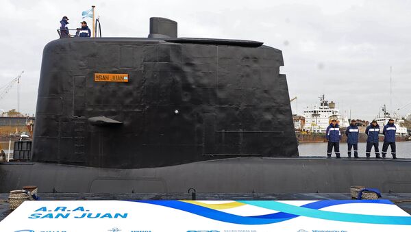 Боевая подводная лодка Сан-Хуан ВМС Аргентины - Sputnik Moldova-România