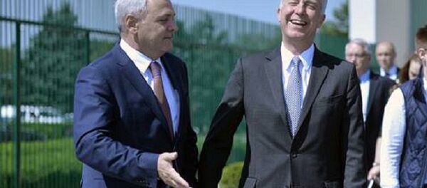 Liviu Dragnea, Hans Klemm Liviu Dragnea, Hans Klemm - Sputnik Moldova-România