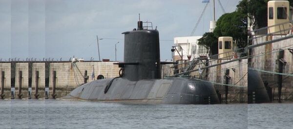 Le sous-marin San Juan à la base navale de Mar del Plata (image de référence) - Sputnik Moldova-România