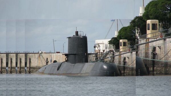 Le sous-marin San Juan à la base navale de Mar del Plata (image de référence) - Sputnik Moldova-România