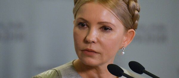 Лидер партии Батькивщина Юлия Тимошенко на заседании Верховной рады Украины в Киеве - Sputnik Moldova