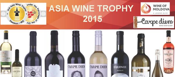 Vinuri moldoveneşti la concursul asiatic ASIA WINE TROPHY 2015 - Sputnik Moldova