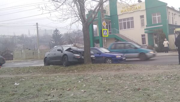 ДТП в Кишиневе, ул. Узинелор - Sputnik Moldova