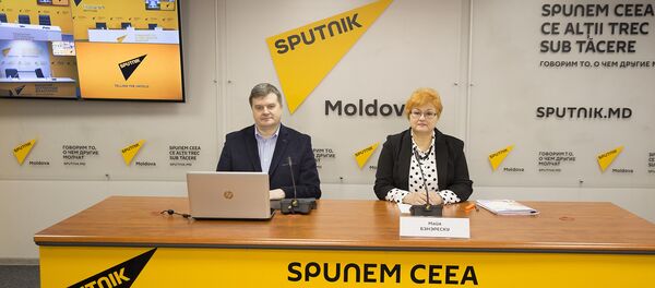 Евгений Паскарь и Майя Бэнэреску - Sputnik Молдова