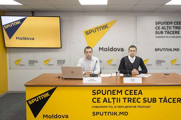 Sergiu Ungureanu și Maxim Gînga - Sputnik Молдова