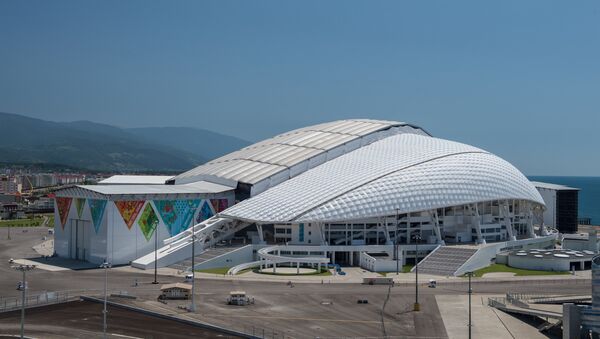 Архивное фото олимпийского стадиона Фишт в Олимпийском парке в Сочи - Sputnik Молдова