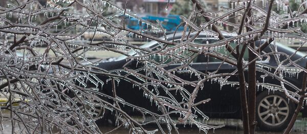 Последствия ледяного дождя в Краснодаре - Sputnik Moldova