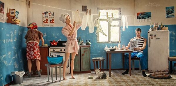Барби и Кен на кухне Коммуналки - Sputnik Молдова