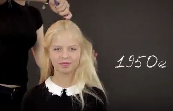 100 лет красоты: школьные прически от 1950 до 2010 - Sputnik Молдова