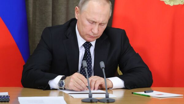 Президент России Владимир Путин, архивное фото - Sputnik Moldova-România