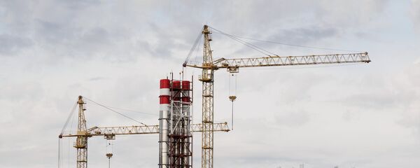 Șantier de construcție a blocurilor locative - Sputnik Moldova