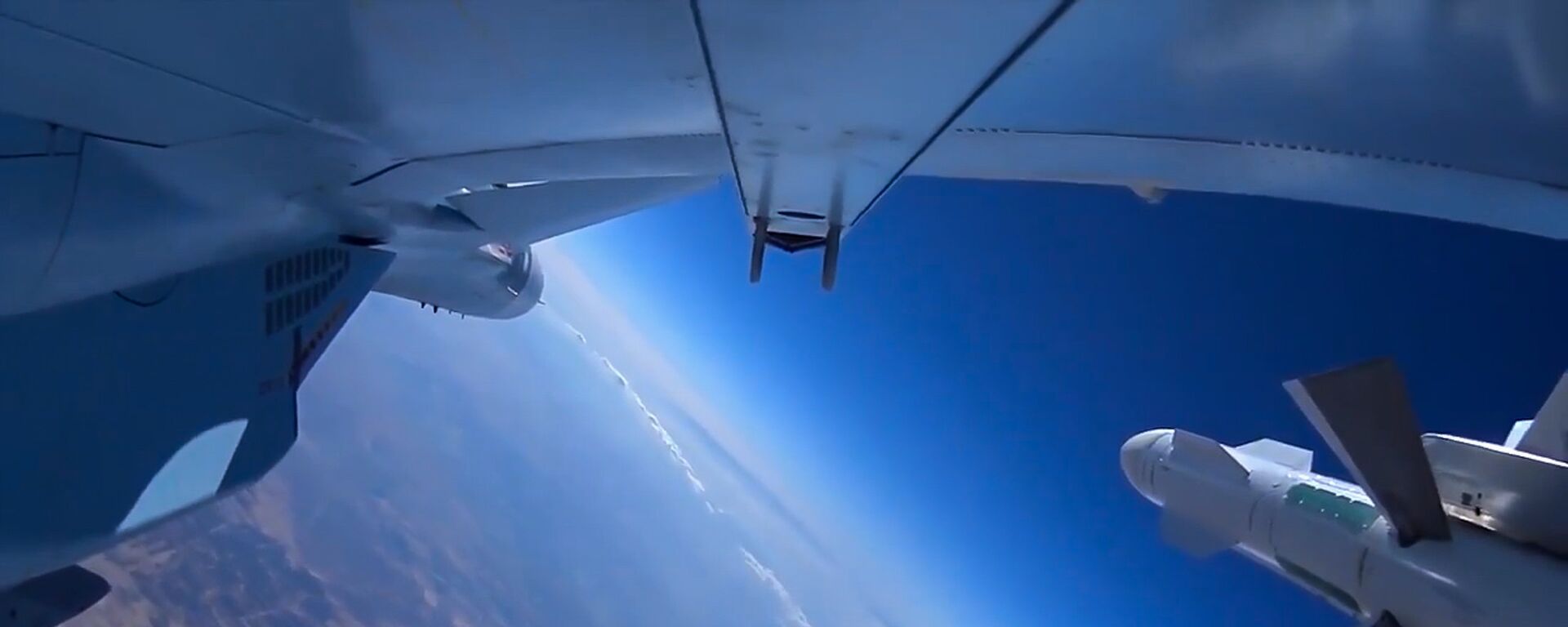 Russian Aerospace Force jet during a combat mission in Syria - Sputnik Moldova, 1920, 06.07.2022