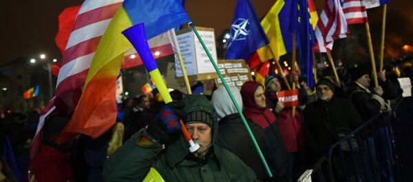 România, proteste - Sputnik Moldova-România