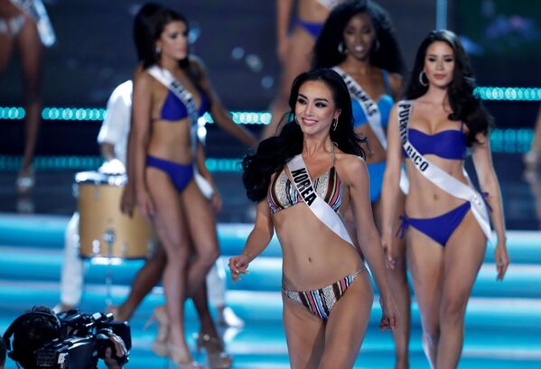 Участницы конкурса красоты Мисс Вселенная-2017 в Лас-Вегасе - Sputnik Молдова