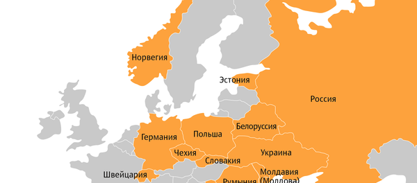 Карта распространение топонима Молдавия - Sputnik Молдова