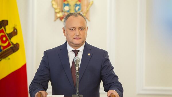 Президент Игорь Додон - Sputnik Moldova-România