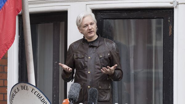 Assange - Sputnik Moldova-România