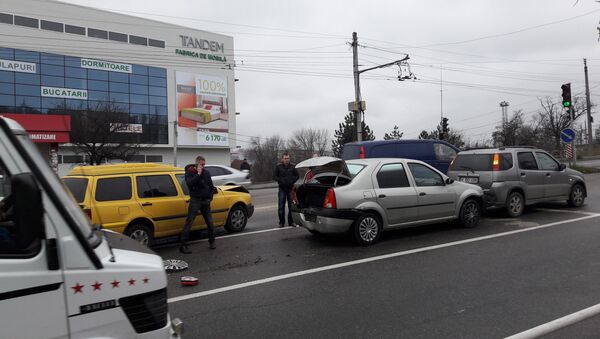 accident în Capitală - Sputnik Moldova