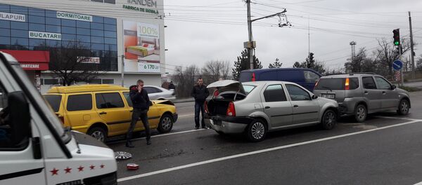 accident în Capitală - Sputnik Moldova