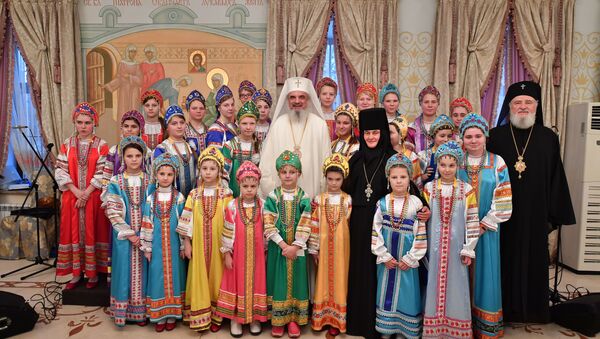 Patriarhul Daniel în vizită la Moscova - Sputnik Moldova-România