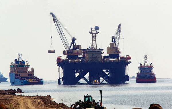 Строительная площадка газопровода Северный поток - Sputnik Молдова