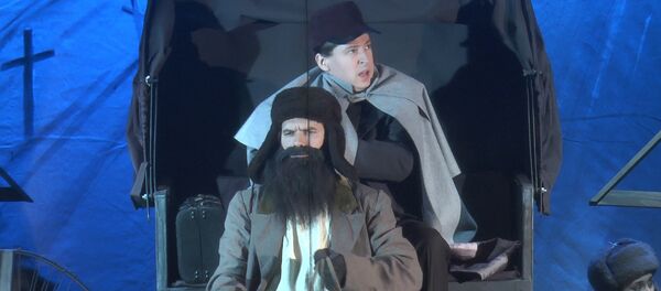 Премьера – театр С улицы Роз поставил Мертвые души Премьера – театр С улицы Роз поставил Мертвые души - Sputnik Молдова