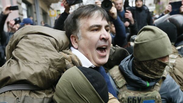Саакашвили задержали на крыше дома - Sputnik Moldova