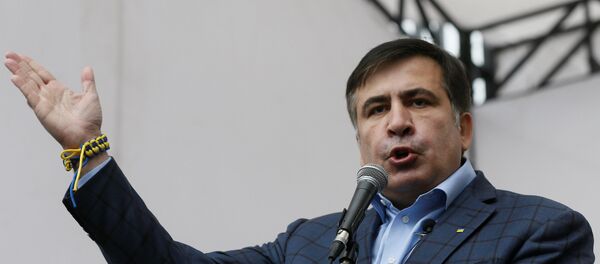 Михаил Саакашвили заявил, что участники акции протеста возле Верховной рады Украины не вернутся домой без победы - Sputnik Молдова