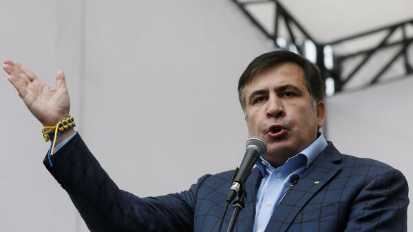 Михаил Саакашвили заявил, что участники акции протеста возле Верховной рады Украины не вернутся домой без победы - Sputnik Moldova